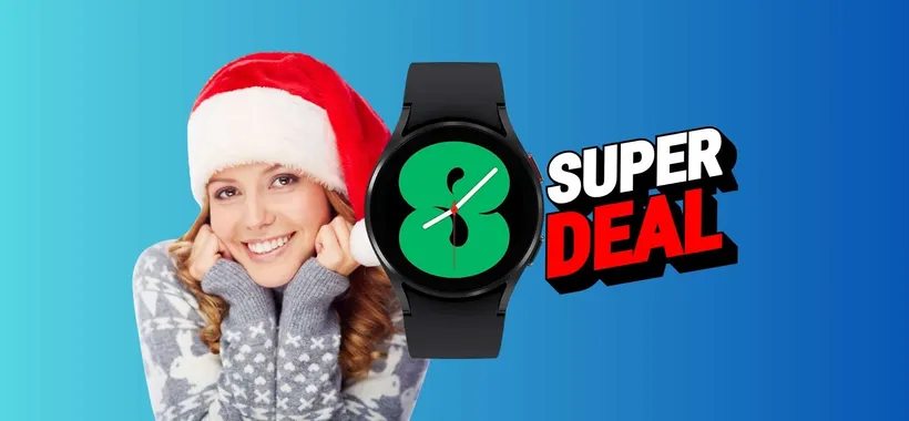 Samsung Galaxy Watch4: SUPER PREZZO a NATALE su Amazon