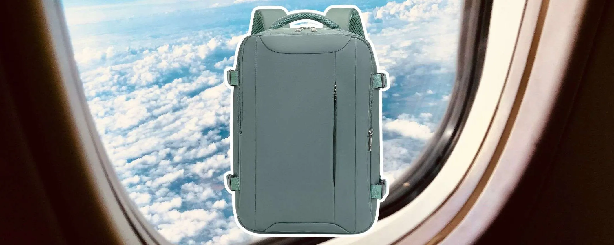 Preparati a partire con lo zaino per Ryanair 40x20x25 in SUPER SCONTO Amazon