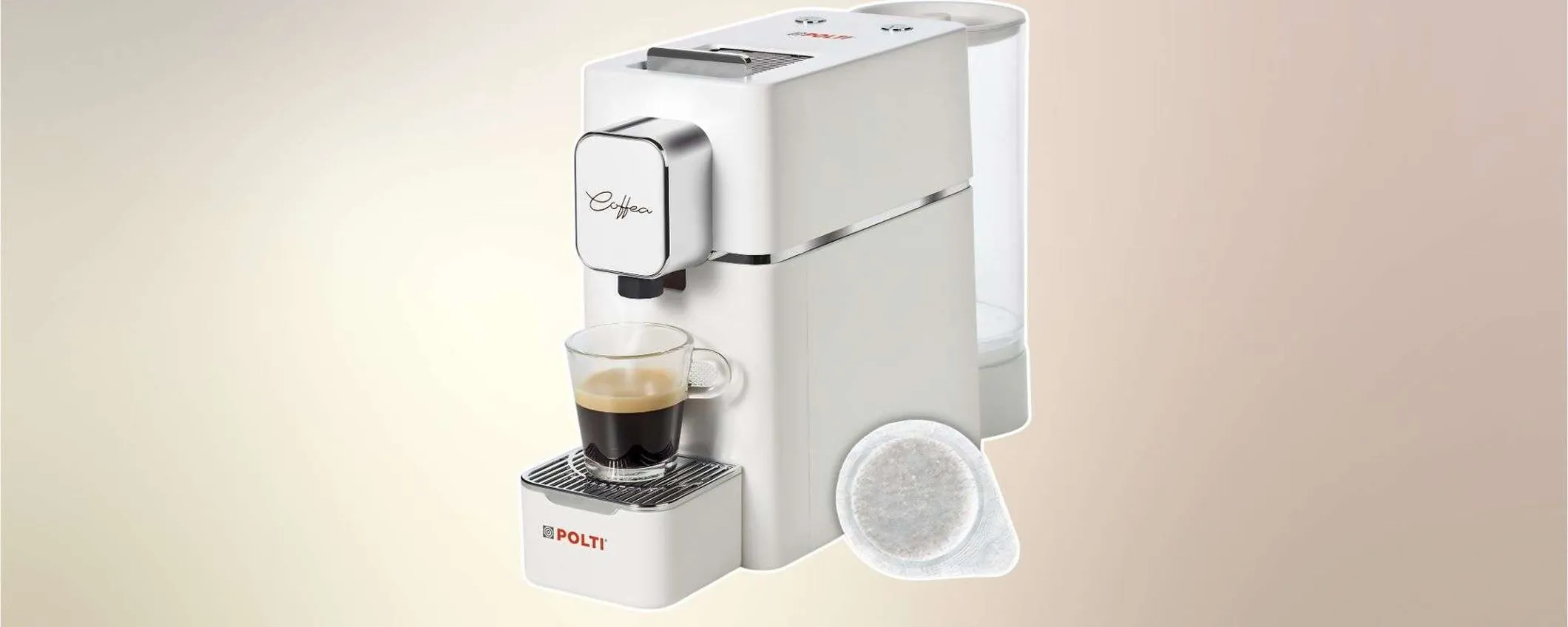 Macchina per caffè a cialde in super sconto su Amazon: capsule ADDIO