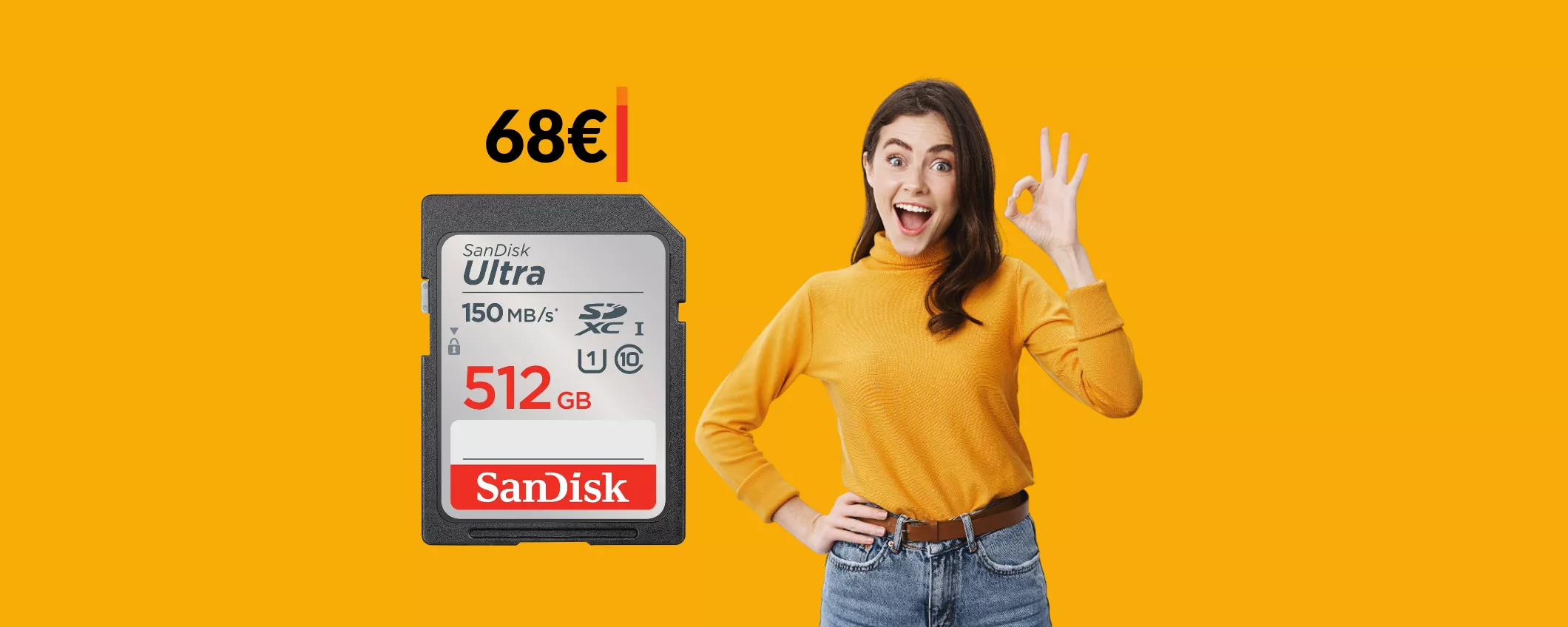 Scheda SD 512GB al prezzo più basso di sempre: è un FULMINE