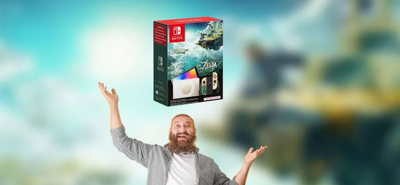 Nintendo Switch OLED Zelda Edition: prenotala OGGI, la ricevi DOMANI