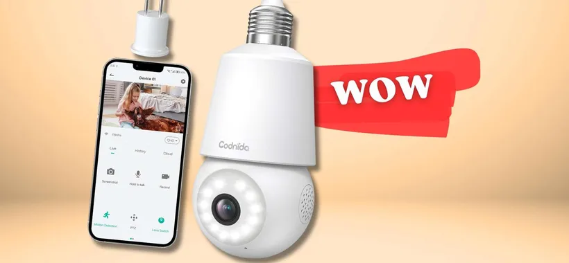 Telecamera o lampadina? Casa sicura in INCOGNITO (doppio sconto Amazon)