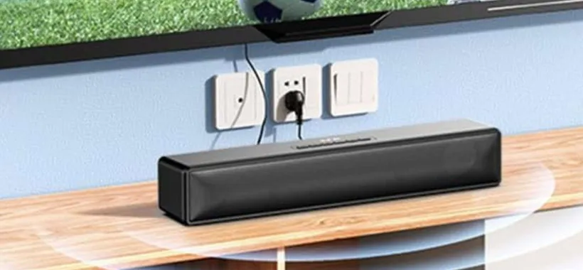 Potente soundbar con batteria ricaricabile e Bluetooth: prezzo BOMBA (22€)