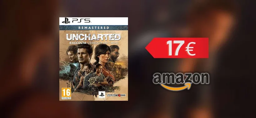 Uncharted per PS5 a 17 euro: ultima chiamata per il Black Friday