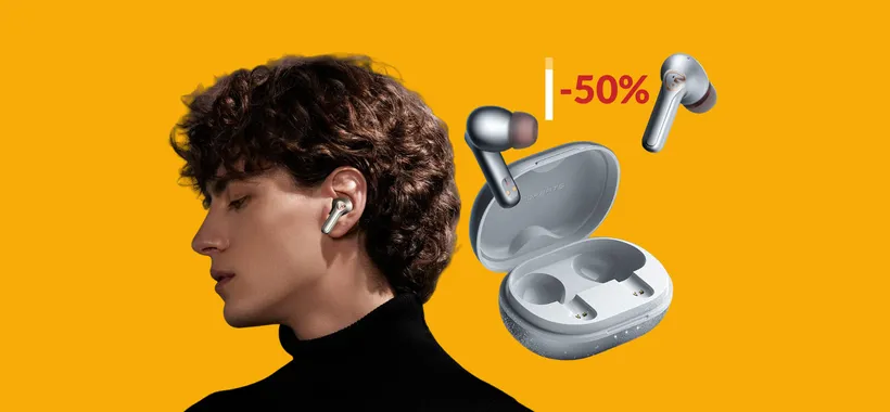 Auricolari SoundPEATS H2 a METÀ PREZZO: durano 20 ore (39€)