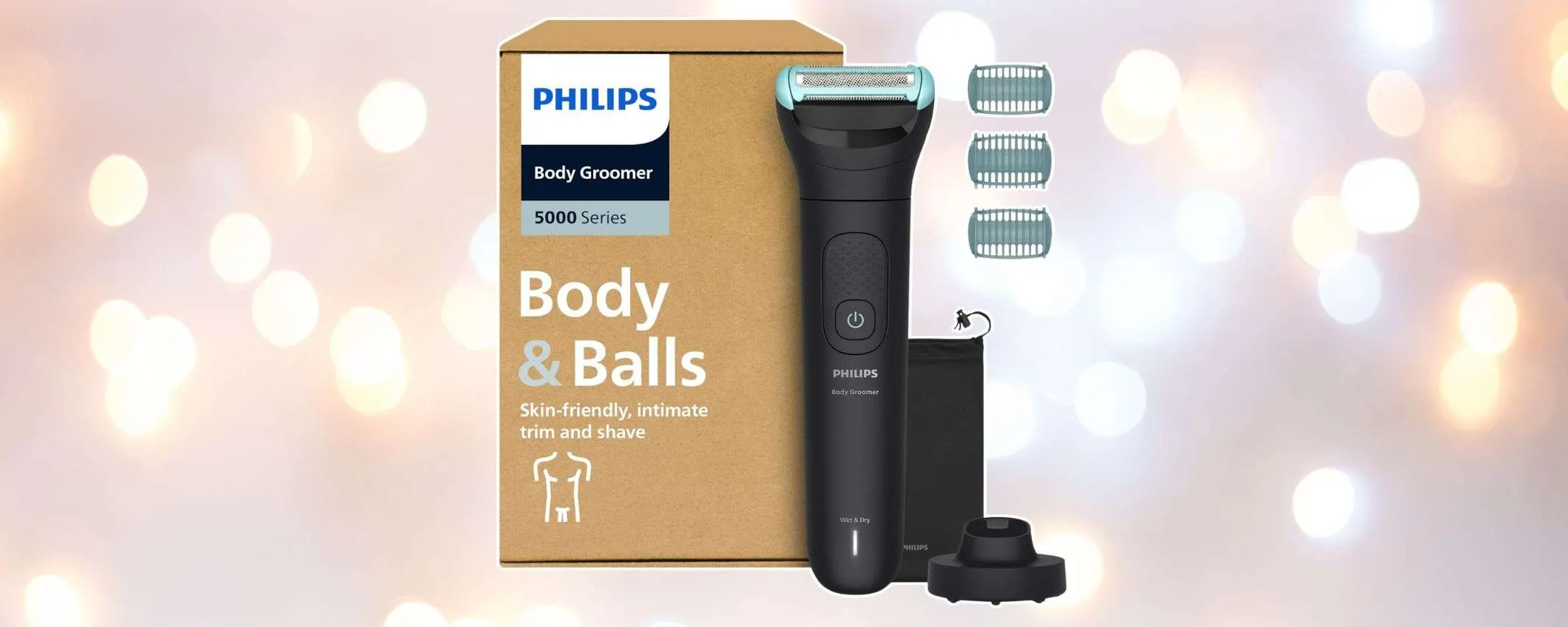Philips Bodygroom 5000: il rifinitore uomo definitivo in super sconto su Amazon