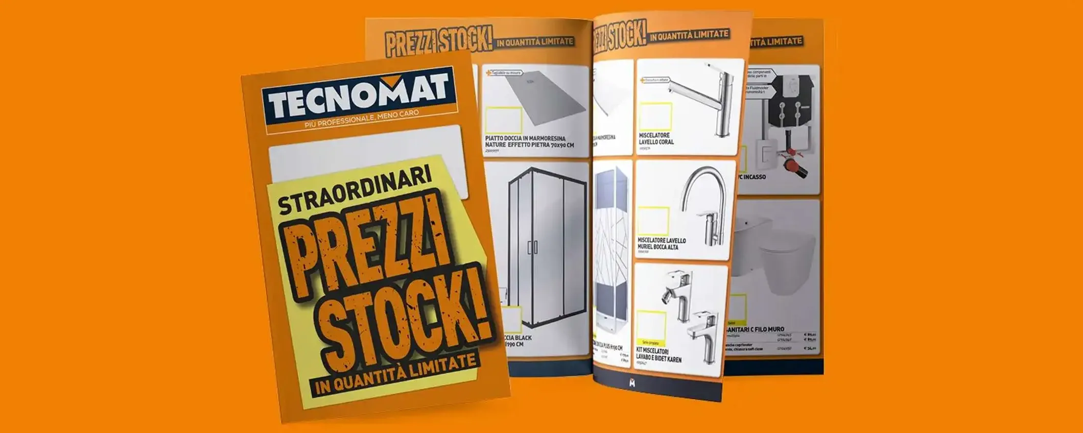 Volantino TecnoMat, sbocciano le offerte stock fai da te di primavera