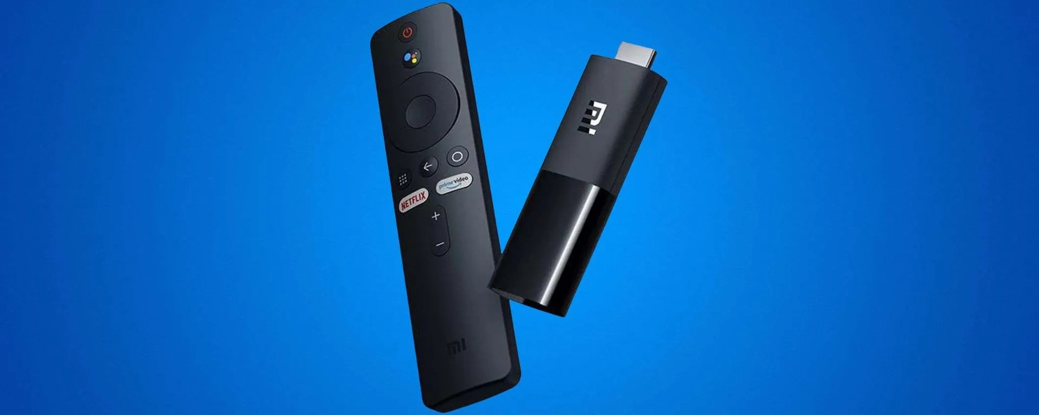 Xiaomi Mi TV Stick, prezzo giù del 28%: ogni televisore diventa Smart grazie ad Android TV