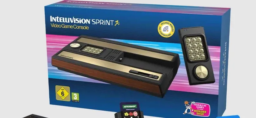 Intellivision Sprint arriva in Europa: il ritorno di una console leggendaria con 45 giochi cult