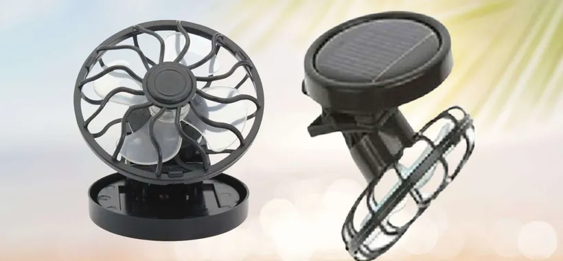 Ventilatore con pannello solare a 13€: la GENIALATA dell'estate 2023