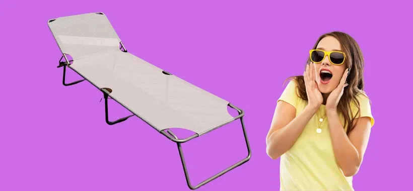 BOMBA Lettino Prendisole LEGGERISSIMO a soli 25€ su eBay