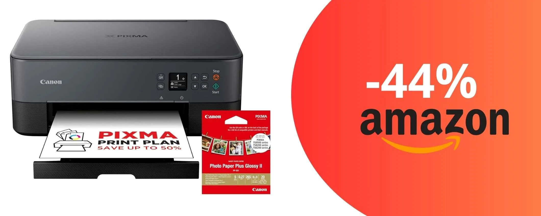Offerta shock: stampante Canon PIXMA TS5350i 3 in 1 a un prezzo mai visto!