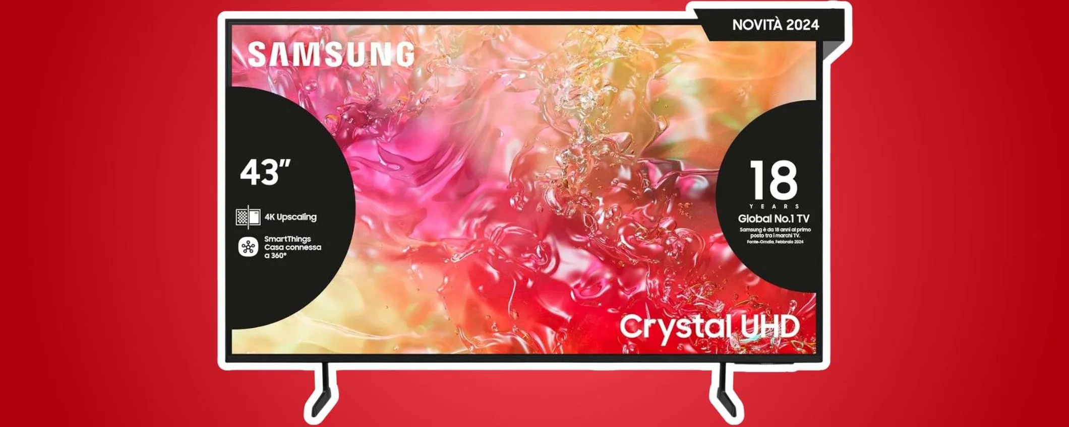 Samsung CRYSTAL TV 43