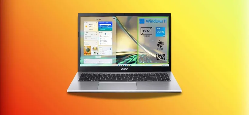 Acer Aspire 3 in offerta a 419€: i5 di 12ª gen, 16 GB di RAM e SSD da 512 GB, super per studio e lavoro
