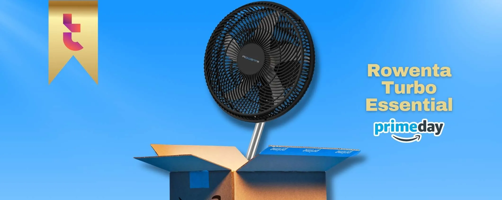 Caldo? Ci pensa il Rowenta Turbo Essential: fresco potente e silenzioso