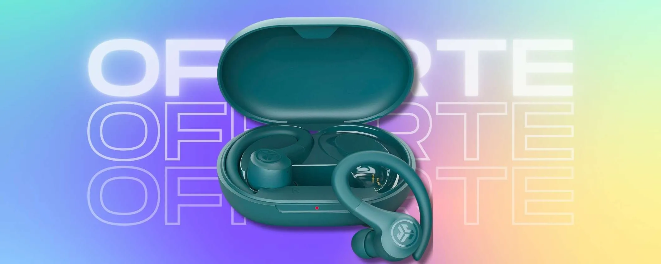 JLab Go Air Sport: auricolari TWS che ti fanno allenare senza PAURA (33€)