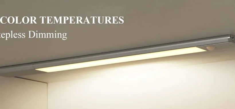Luce ricaricabile a 11€: automatica e lunga 40 centimetri, è SPETTACOLARE