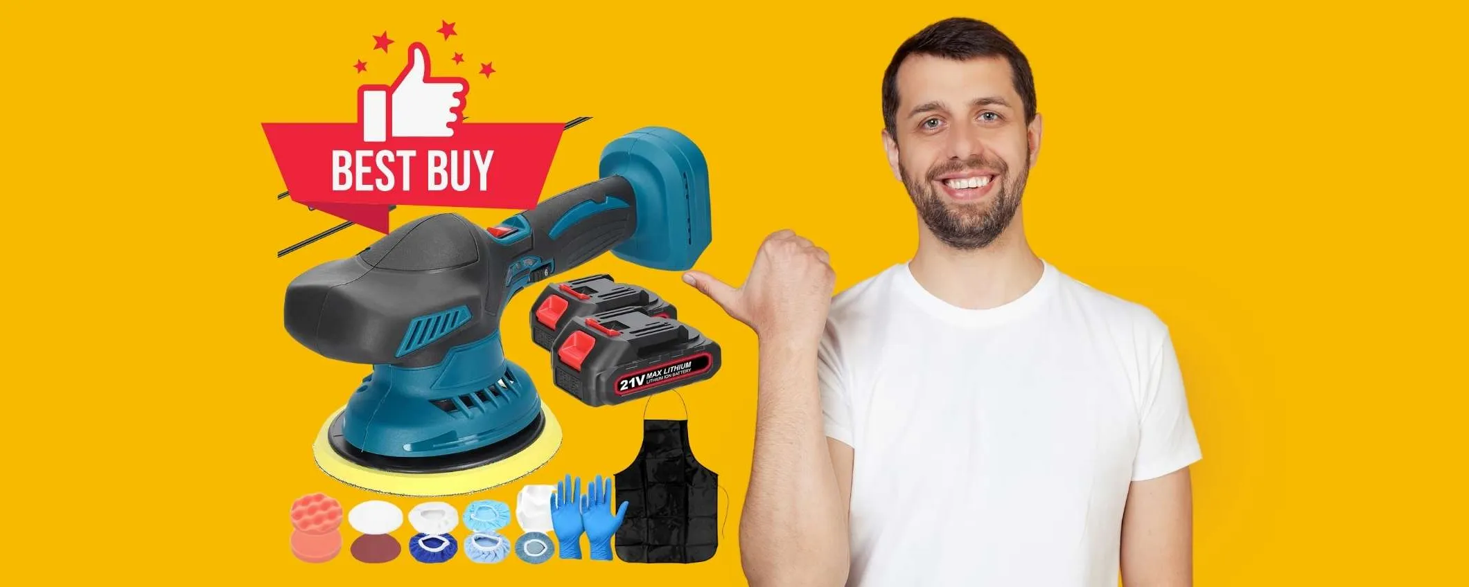 Levigatrice a batteria a un SUPER PREZZO: lucida, leviga e pulisce (-10%)