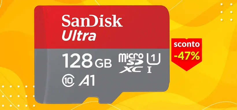 Da 29 a 15 euro: la microSD più venduta è in offerta con il 47% di sconto