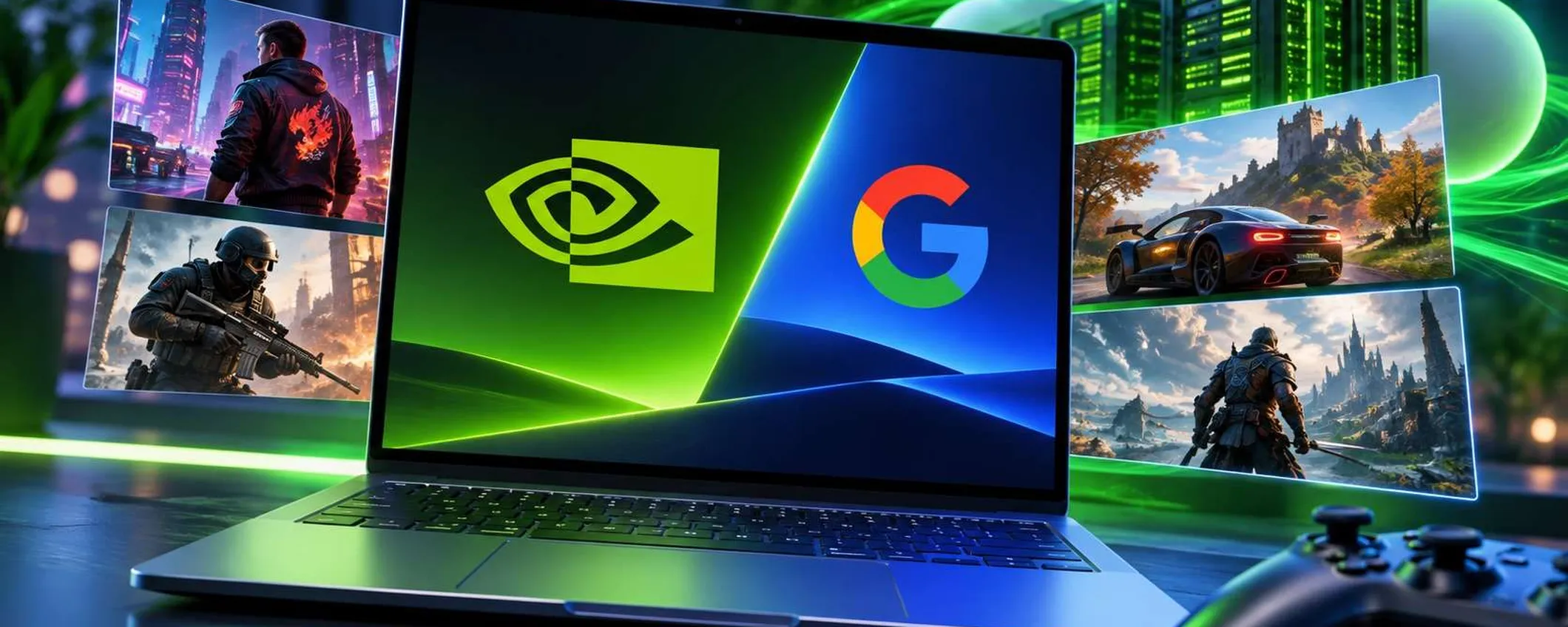 Googlebook, Nvidia porta GeForce NOW sui nuovi laptop