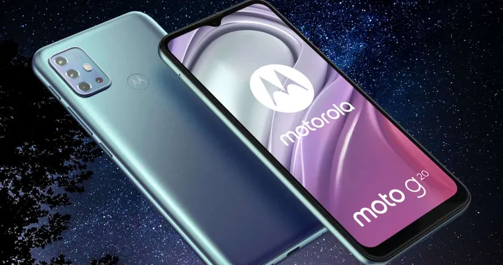 Motorola Moto G20 ufficiale: tanto a poco