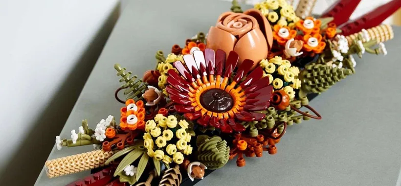 Il centrotavola LEGO Fiori Secchi CROLLA DI PREZZO su Amazon (-30%)