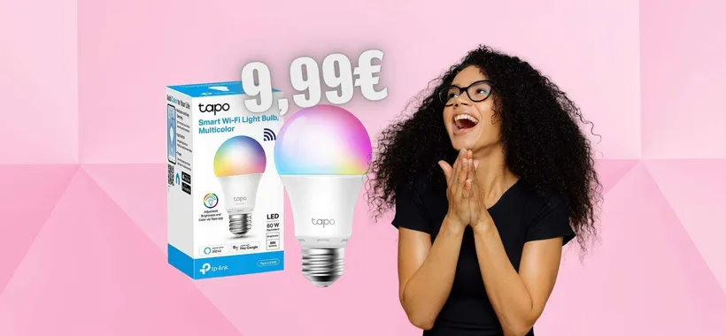 TP-Link Tapo: lampadina WiFi multicolore a PREZZO SHOCK