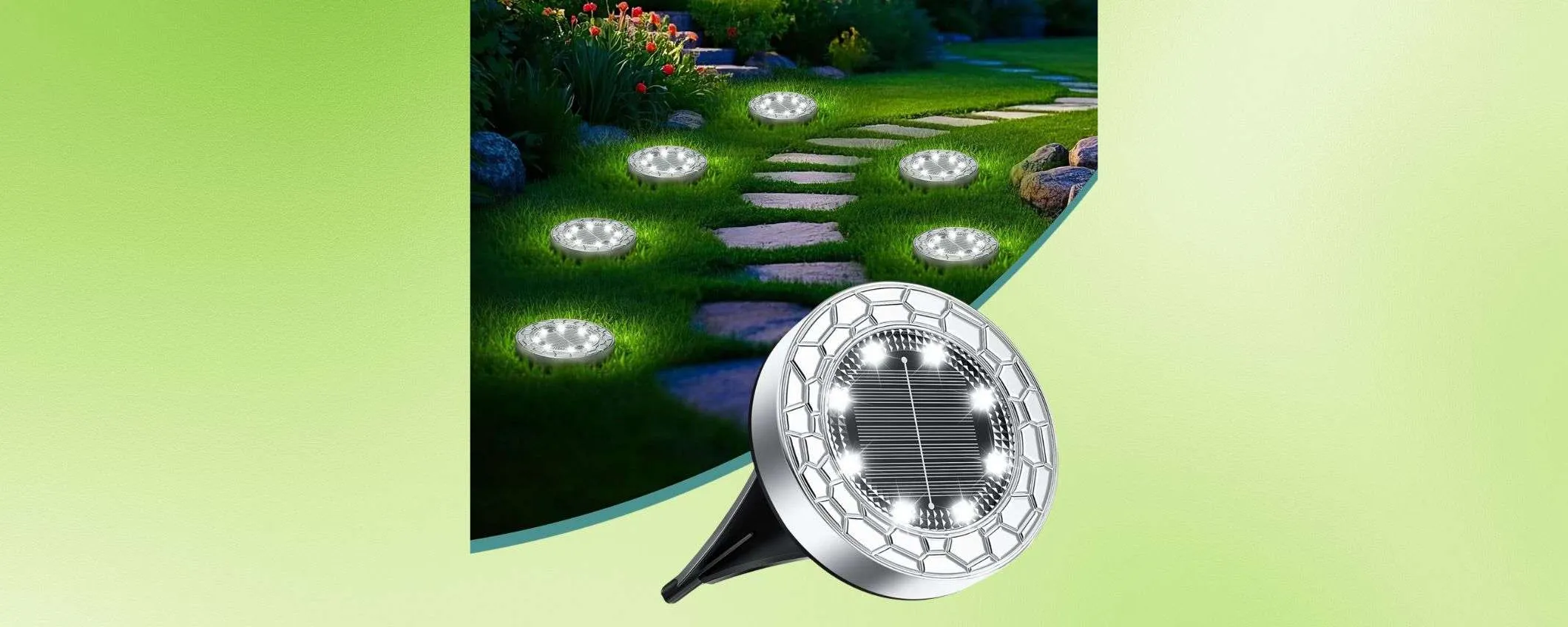 Set da 6 lampade solari a meno di 17 euro: l'OFFERTA da cogliere al volo