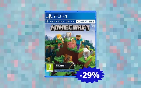 Minecraft per PS4: un'OFFERTA imperdibile su  (-29%)
