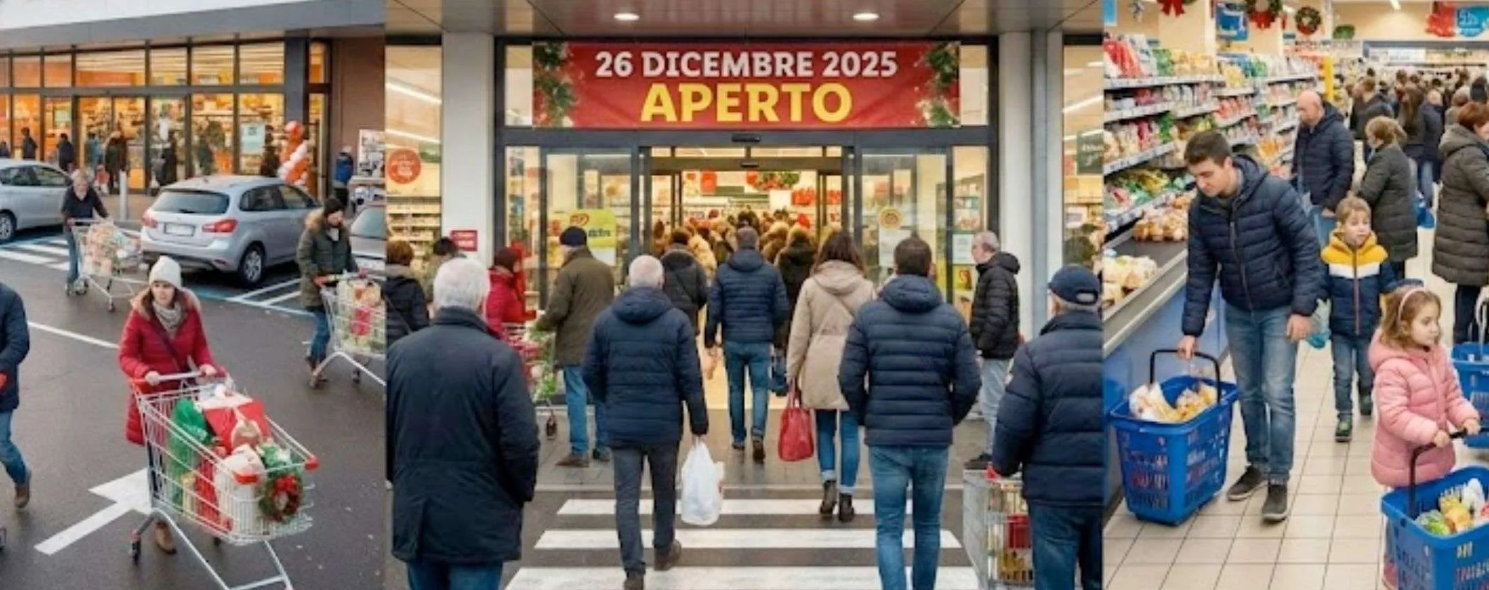 Negozi aperti Santo Stefano: Conad, Lidl, Eurospin e altri (26 dicembre 2025)