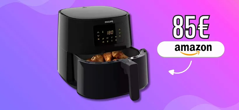 Tra le migliori c'è Philips Airfryer 3000, in sconto con cestello 6,2L