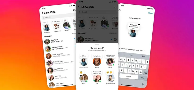 Le Note di Instagram diventano un social nel social: arrivano like e tag