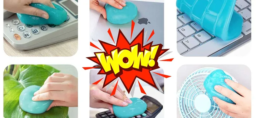 Gel MAGICO: il gadget multiuso per pulire dove nessuno osa arrivare (6€)