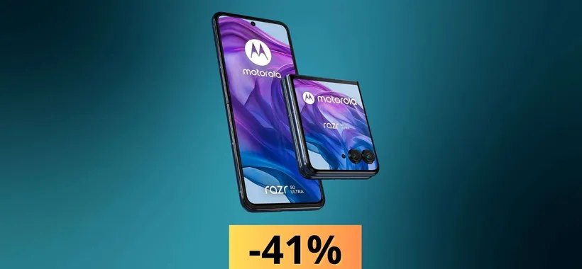 Motorola RAZR 50 Ultra in offerta: 711€ (-41%)