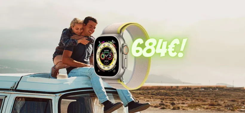 Apple Watch Ultra: solo 684€ con il Coupon di eBay