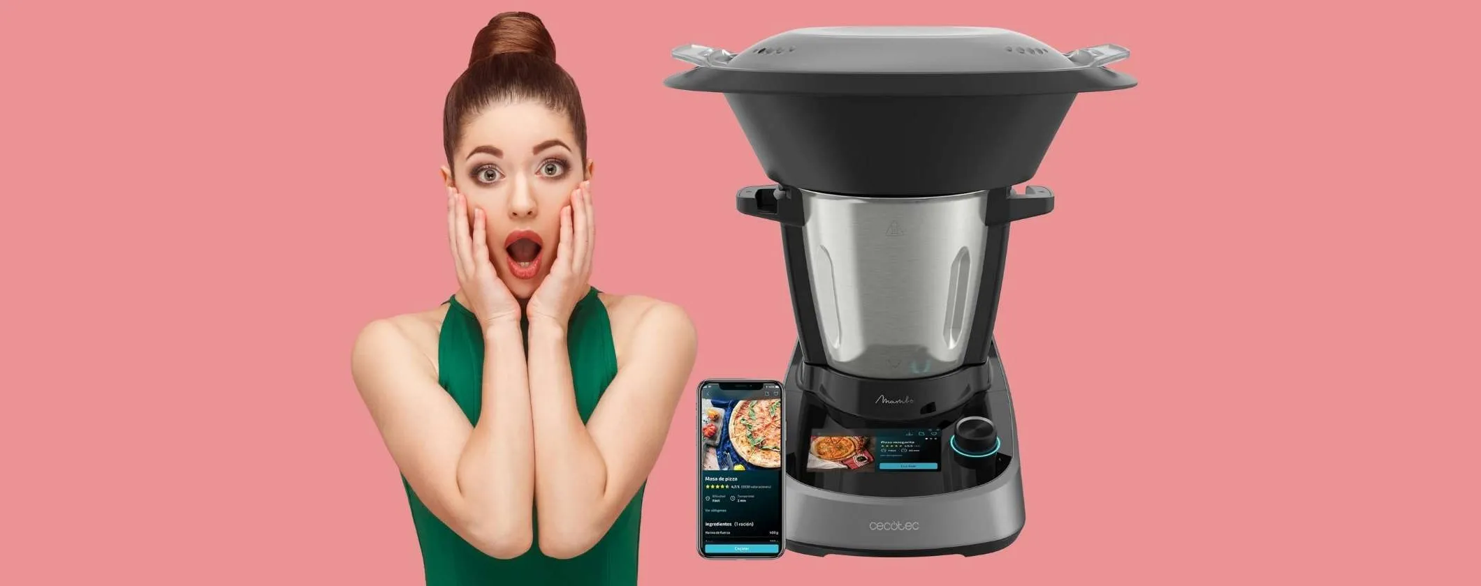 Come il Bimby ma dal costo molto più basso: Cecotec Mambo Touch è super (197€)