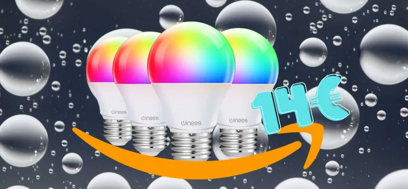 Lampadine WiFi multicolore (4Pz) a PREZZO SGRETOLATO, 14€