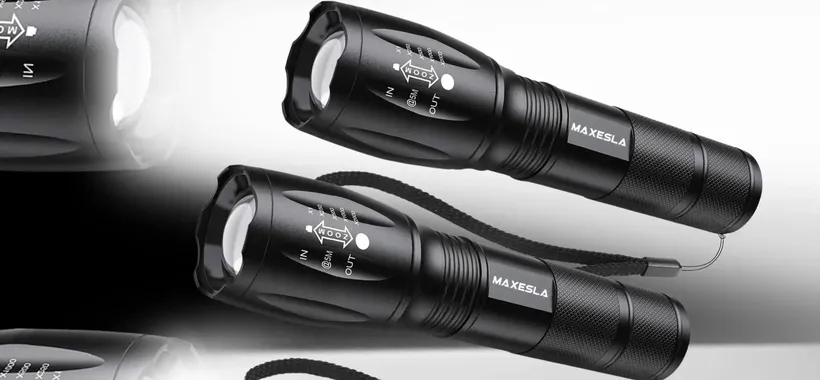 Impressionate torcia 2000 lumen a 6€ su Amazon: prezzo SBRICIOLATO per poco