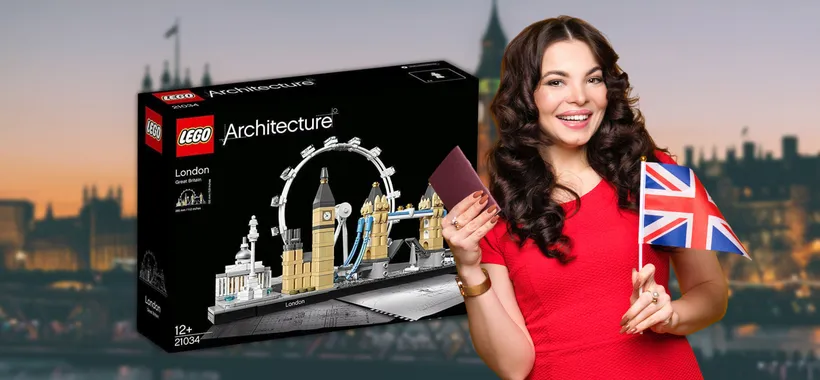 Oggi con LEGO Architecture si vola a Londra ad un prezzo scontatissimo