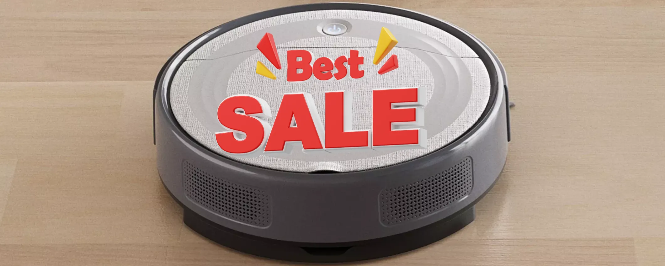 Un robot aspirapolvere in sconto a meno di 150 euro
