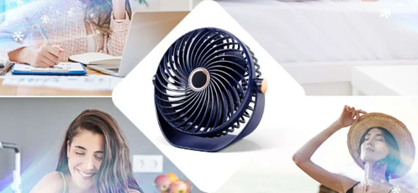 Ventilatore wireless con display a 9,99€: sconto BOMBA su Amazon