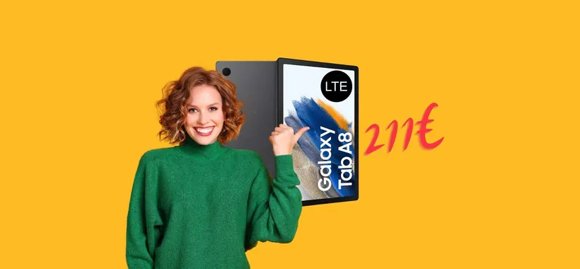 Samsung Galaxy Tab A8: ecco il segreto per acquistarlo a soli 211€