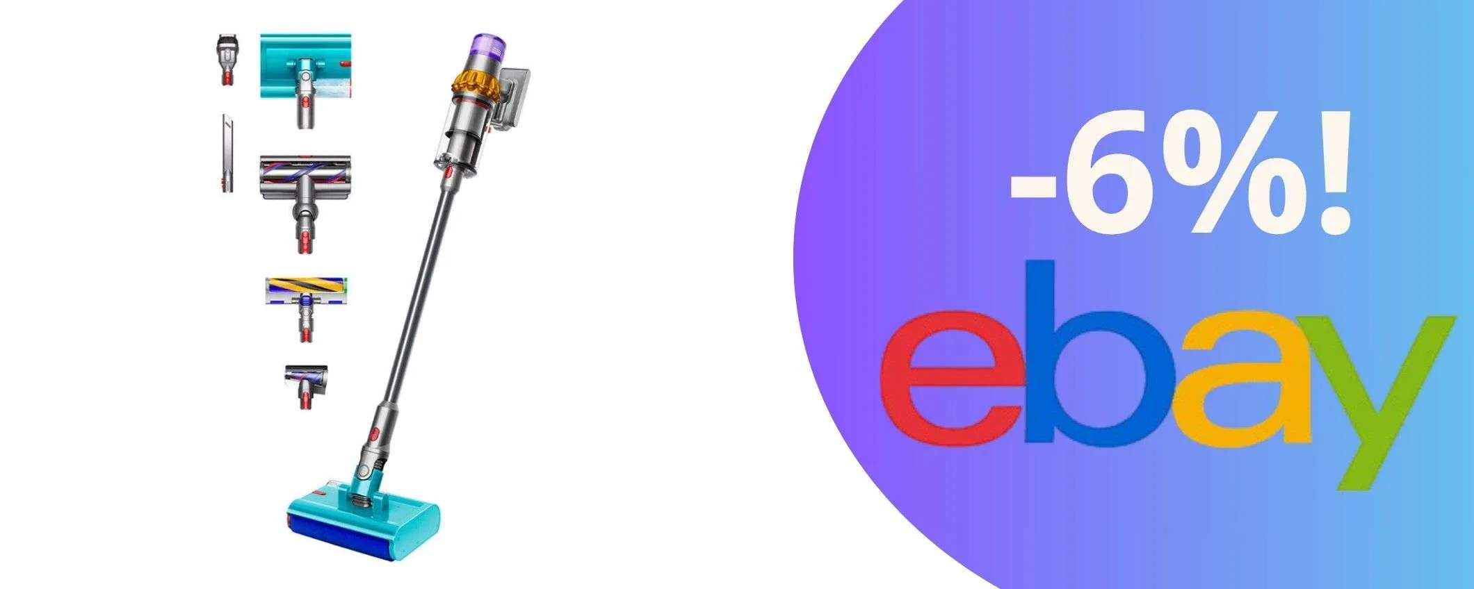 Dyson V15s Detect Submarine: pulizia impeccabile a un prezzo mai visto!