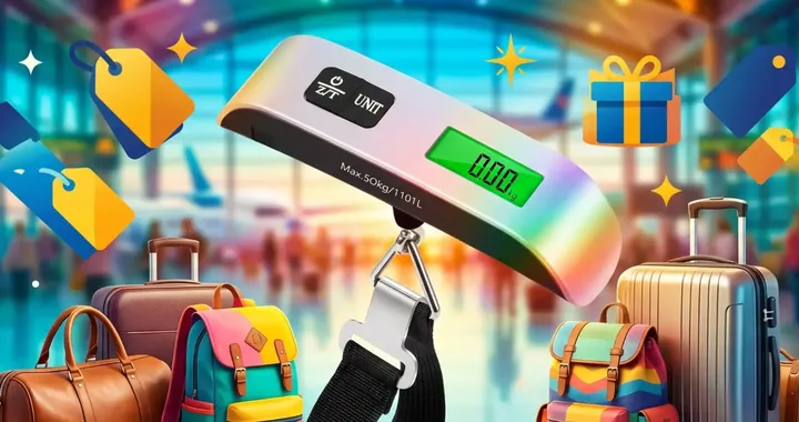 Bilancia pesa valigia a 5€ su Amazon Haul col codice sconto speciale