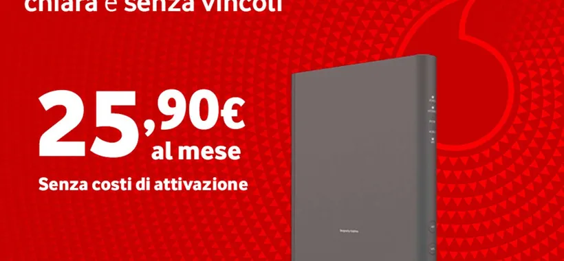 InternetUnlimited Vodafone: continua a 25,90€
