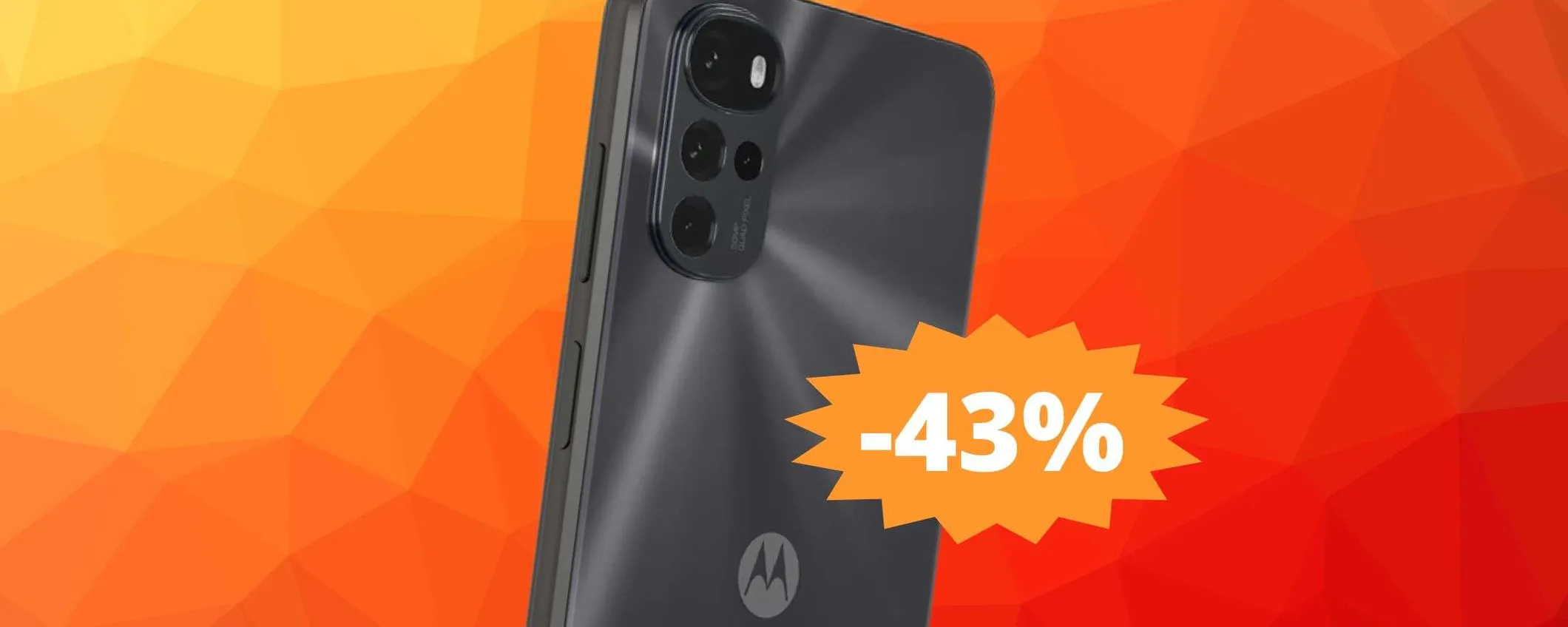 Motorola Moto G22: l'ottimo mid-range Android con il 43% di sconto su Amazon
