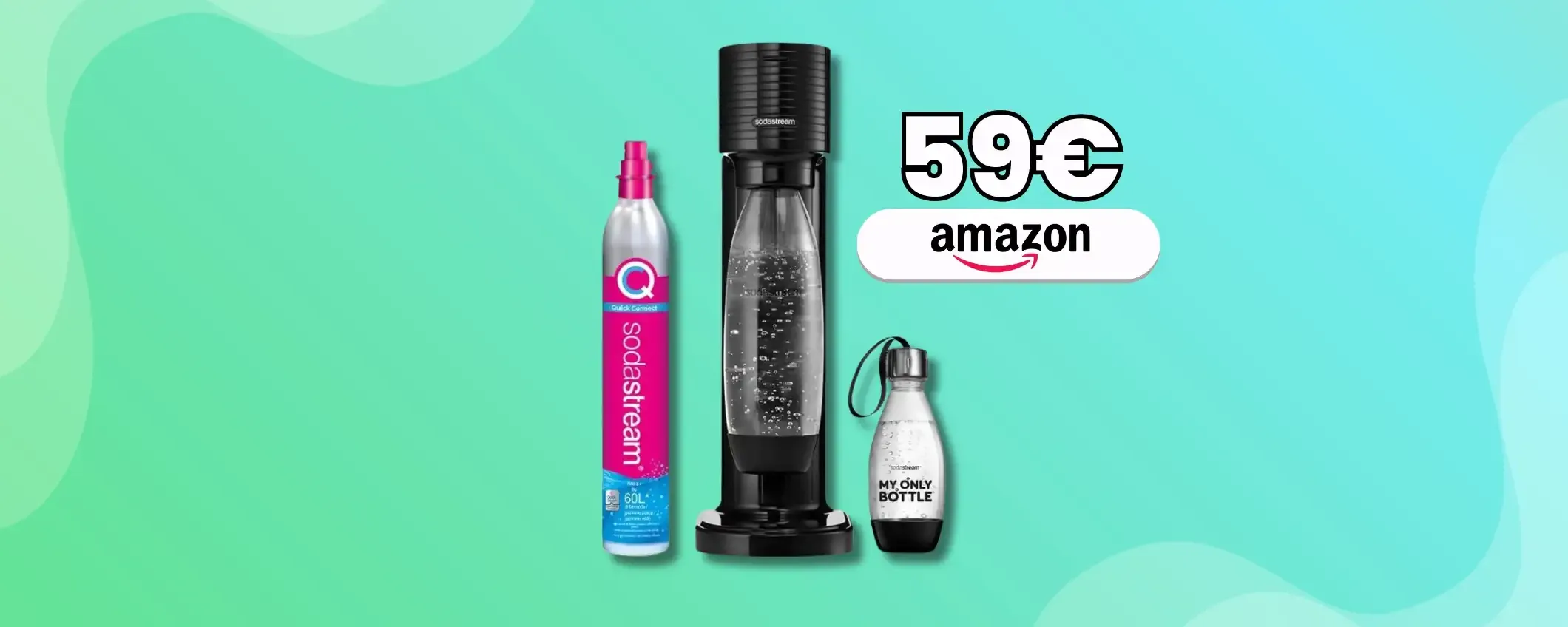 SodaStream è il gasatore d'acqua da avere a casa: addio supermercato