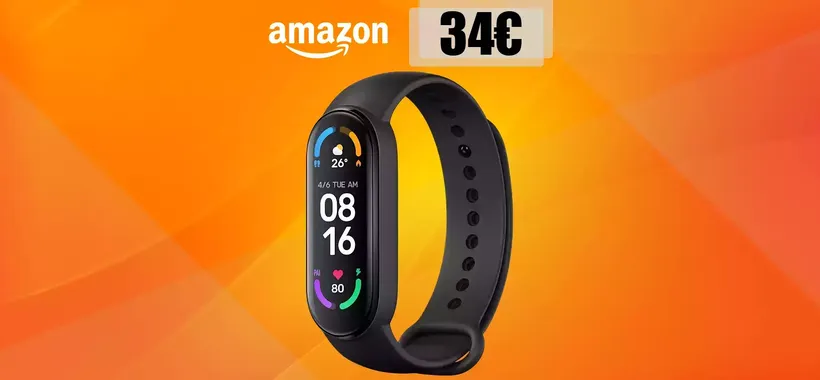 Xiaomi Mi Smart Band 6: questo SCONTO potrebbe non tornare (34€)