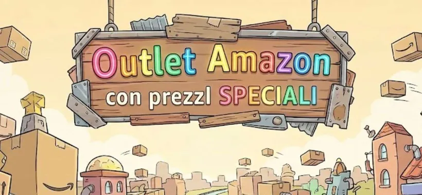Outlet Amazon: 10 offerte da SVENDITA TOTALE a partire da 5,58€