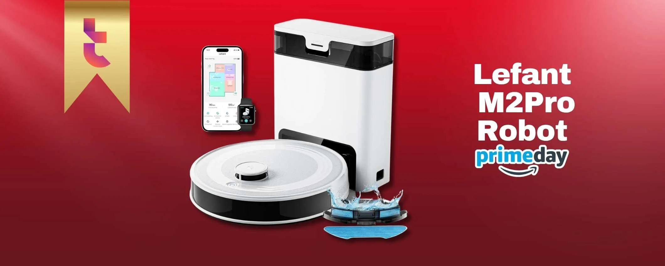 Lefant M2Pro Robot è il tuo aiutante in casa: pulizie facili (-63%)